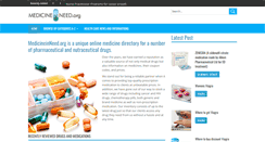 Desktop Screenshot of medicineinneed.org
